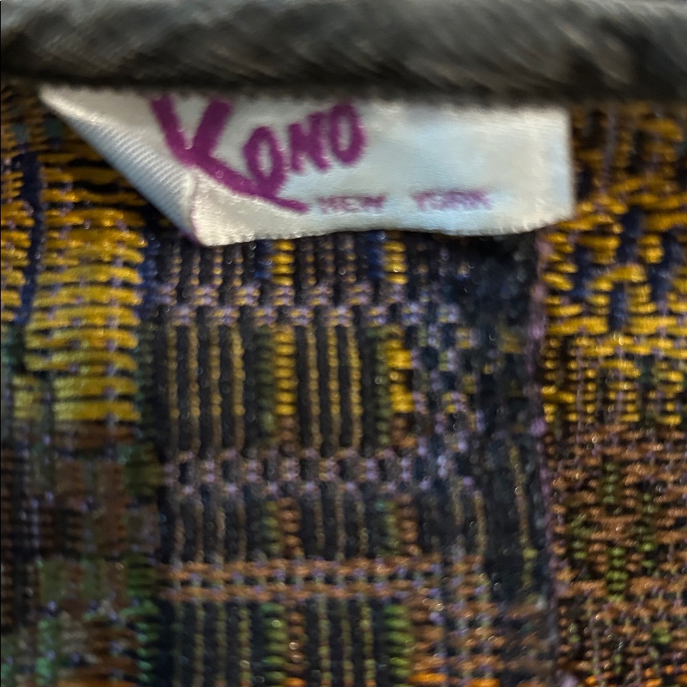 Colorful Patterned Bolero Jacket - image 5